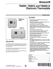 Honeywell T8401C Manuals | ManualsLib