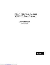 Teac PIJ FlashJet 4800 User Manual