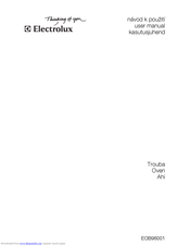 Electrolux EOB96001 User Manual