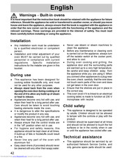 Electrolux EOB 1710 Owner's Manual