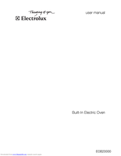 Electrolux EOB20000 User Manual