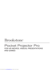 Brookstone pocket micro User Manual