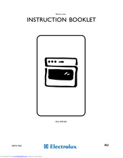 Electrolux EOB 260 Instruction Booklet