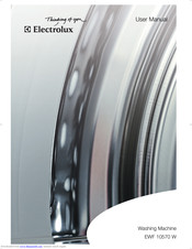 Electrolux EWF 10570 W User Manual