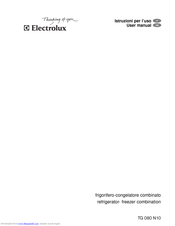 Electrolux TG 080 N10 User Manual