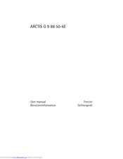 Electrolux ARCTIS G 9 88 50-6E User Manual