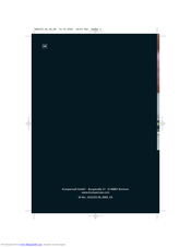 EBENCH KH 2256 Operating Instructions Manual