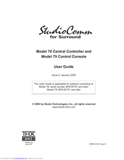 Studio Technologies StudioComm 79 User Manual