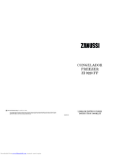 Zanussi ZI 9220 FF Instruction Booklet