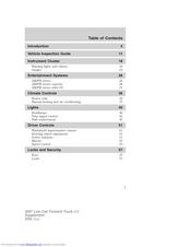 FORD Low Cab Forward Truck Owner's Manual