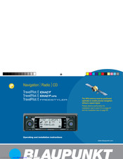 BLAUPUNKT TRAVELPILOT EXACT MP3 Operating And Installation Manual