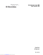 Electrolux TK 13712 User Manual