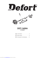 Defort DDT-1400A User Manual