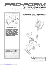 Pro-Form PFEVEX24040 Manual Del Usuario