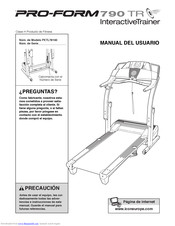 Pro-Form PETL78130 Manual Del Usuario