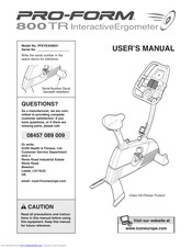 Pro-Form PFEVEX69831 User Manual