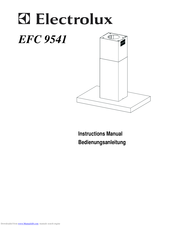 Electrolux EFC 9541 Instruction Manual