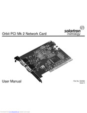 Solartron Metrology Orbit PCI Mk 2 User Manual