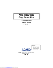 Acard Copy Smart Plus ARS-2030L User Manual