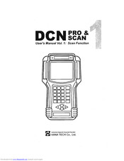 Hana Tech DCN PRO & SCAN User Manual