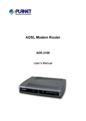 Planet ADE-3100 User Manual