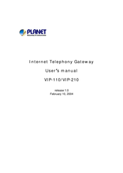 Planet VIP-210 User Manual