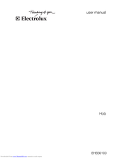 Electrolux EHB30100 User Manual
