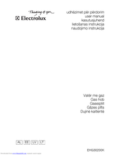 Electrolux EHG30200K User Manual