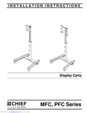 Chief MFC Series Installation Instructions Manual