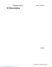 Electrolux EH K2-2 User Manual