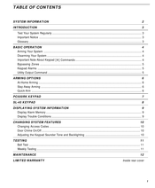 DSC PC500RK Instruction Manual