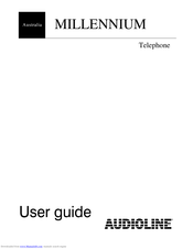 Audioline MILLENNIUM User Manual