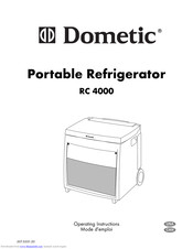 DOMETIC SUPERCOOLER RC 4000 Operating Instructions Manual