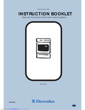 Electrolux EK 5731 Instruction Booklet