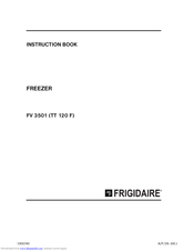 FRIGIDAIRE FV 3501 Instruction Book