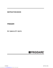 FRIGIDAIRE FV 1246 H Instruction Book