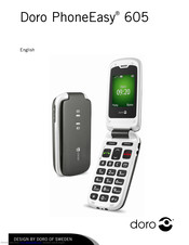 DORO PHONEEASY 605 Manual