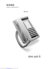 DORO AUB 6 Manual