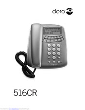 DORO 516CR Manual