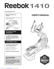 Reebok 1410 Elliptical Manual