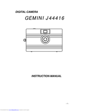 Gemini J44416 Instruction Manual