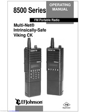 E.F. Johnson Company Multi-Net Viking CK 8500 Series Operating Manual