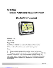 Glopex Networks GPS G53 User Manual