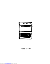 Electrolux EK5361 User Manual