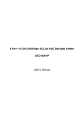 Planet GSD-808HP User Manual