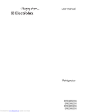 Electrolux ERE38520W User Manual
