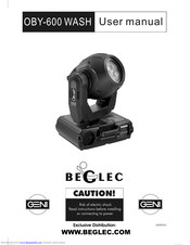 GENI OBY-600 WASH User Manual