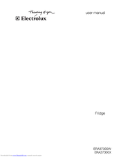 Electrolux ERA37300W User Manual