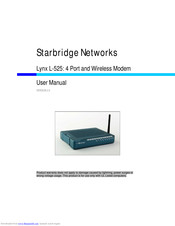 Starbridge Networks Lynx L-525 User Manual