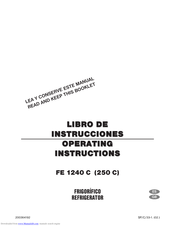 CORBERO FE 1240 C (250 C) Operating Instructions Manual